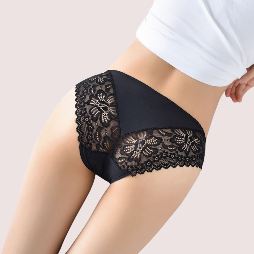 Crimson Elegance Lace Low-Waist Underwear - product image 3