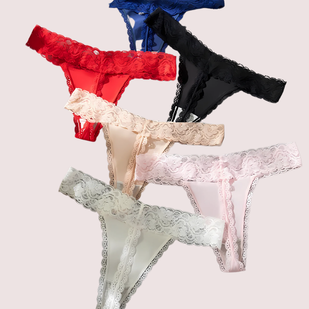 Women's' T-Back G-String Thong Lace Panties - product image 4