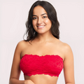Unpadded Tube Bra With Adjustable Straps For Women - product image 1
