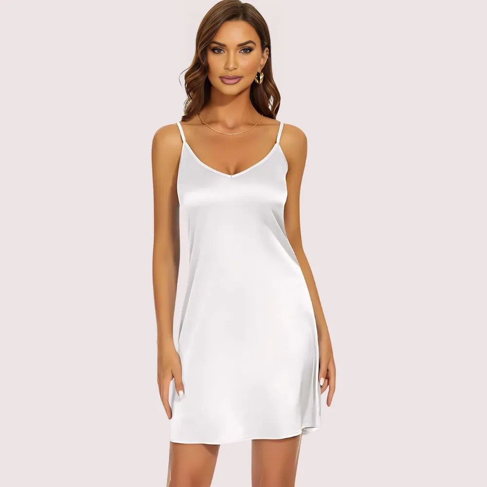 Luxe Silken Adjustable Slip Dress - product image 1