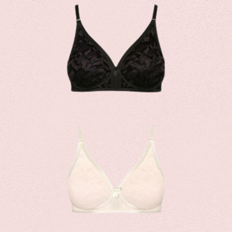 Women's Wire-Free Cotton Bra - 2 Pack - product image 4