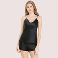 Midnight Whisper Silk Cami & Shorts Set - product image 1