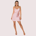 Sun-Kissed Satin Backless Party Dress - product image 1