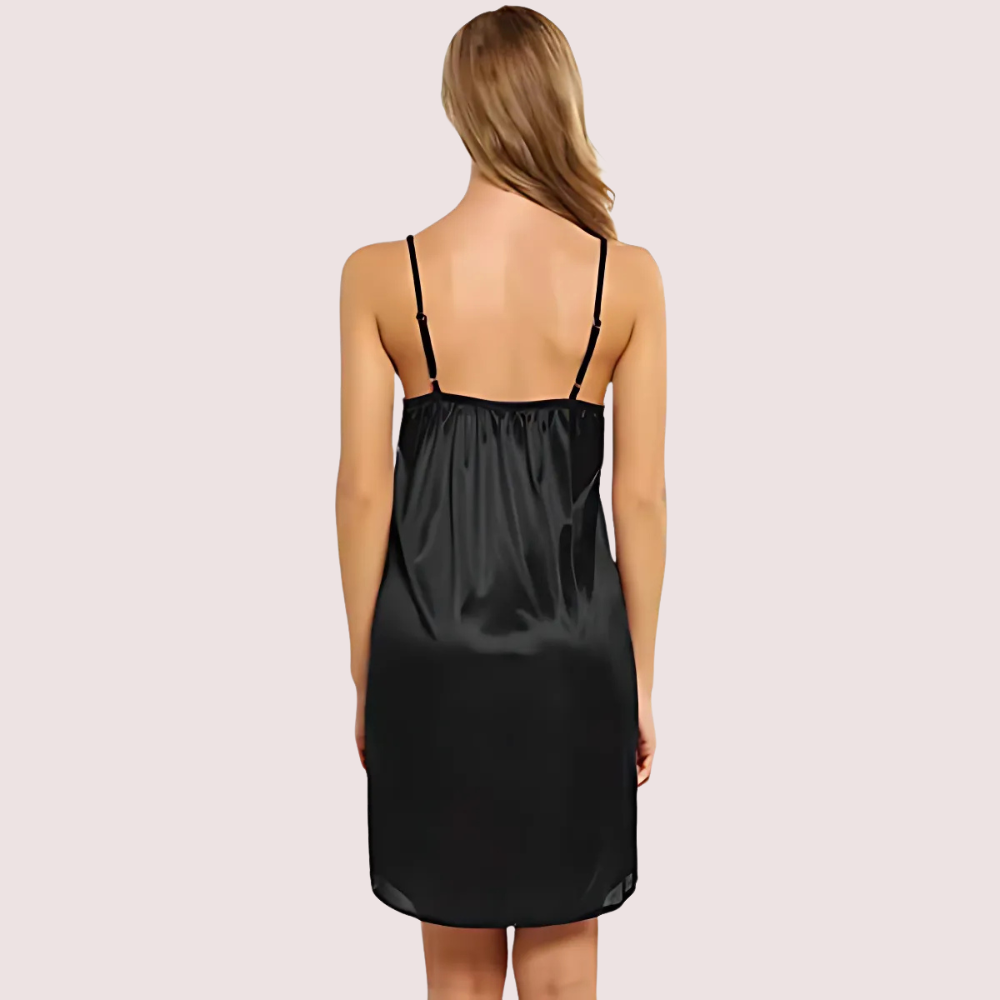 Women's Knee-Length Satin Nightdress - product image 4