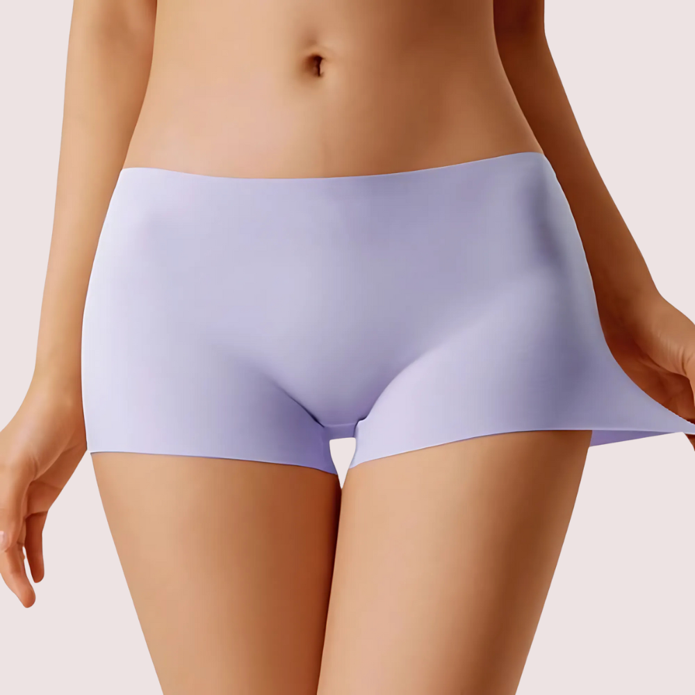 Women's Seamless Ice Silk Boyshorts Panties (4-Piece) - product image 3