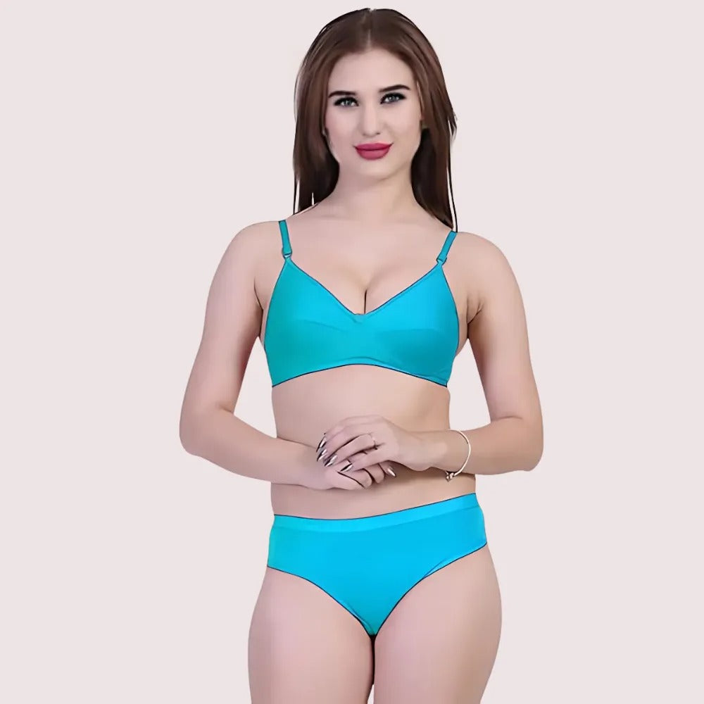 Women's Non-Padded Bra Panty Set - 2 Pack - product image 1