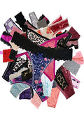 Six Assorted Styles Thong'S In One Pack - product image 1