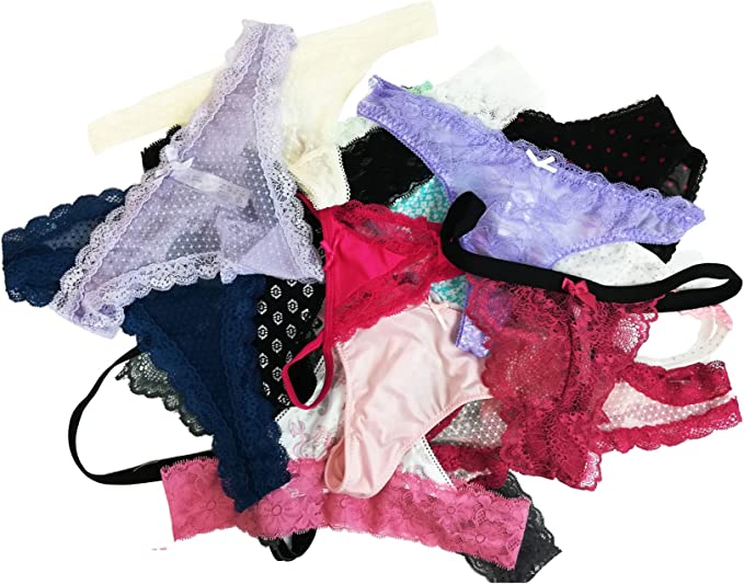 Mix Assorted Thongs For Women's - 10 Pack - product image 3