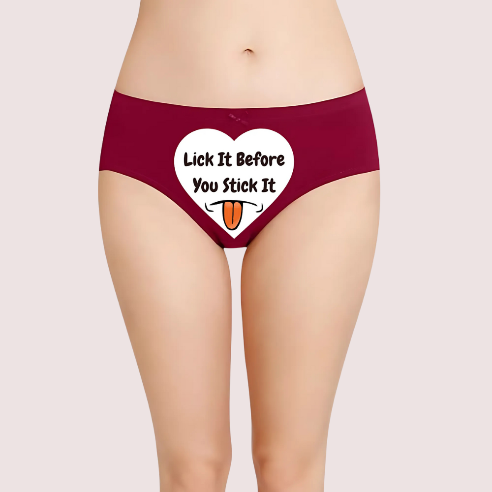 Playful Custom Message Intimate Panty - product image 1