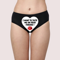 Customized Temptation Panty - A Secret Message - product image 1