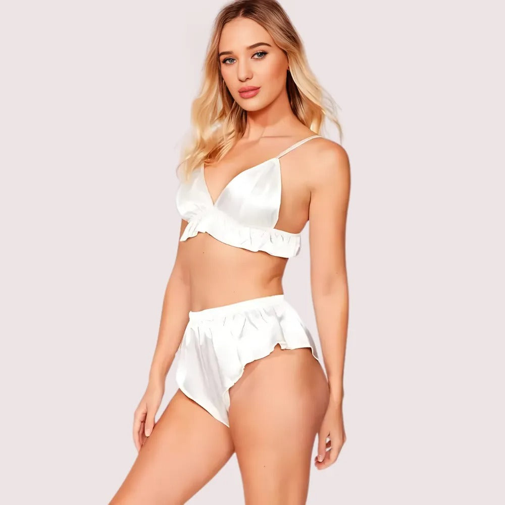 Stylish Pure Silk Bra Set For Modern Women - product image 2
