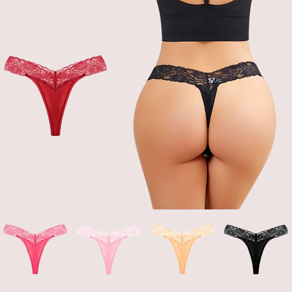 Beautiful Seamless Lace Panties - 5 Pack - product image 2