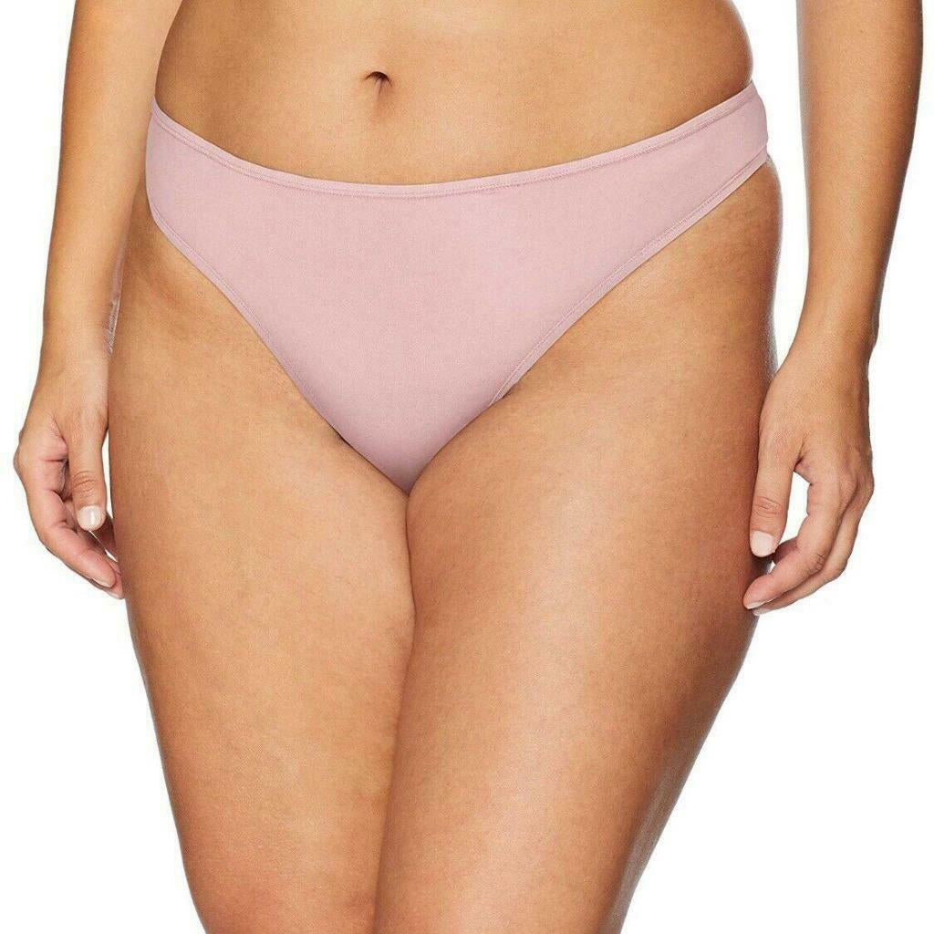 Pure Cotton Multicolor Thong Panties - 6 Pack - product image 2