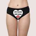 Sensual Custom Text Get Things Done Panty - product image 1