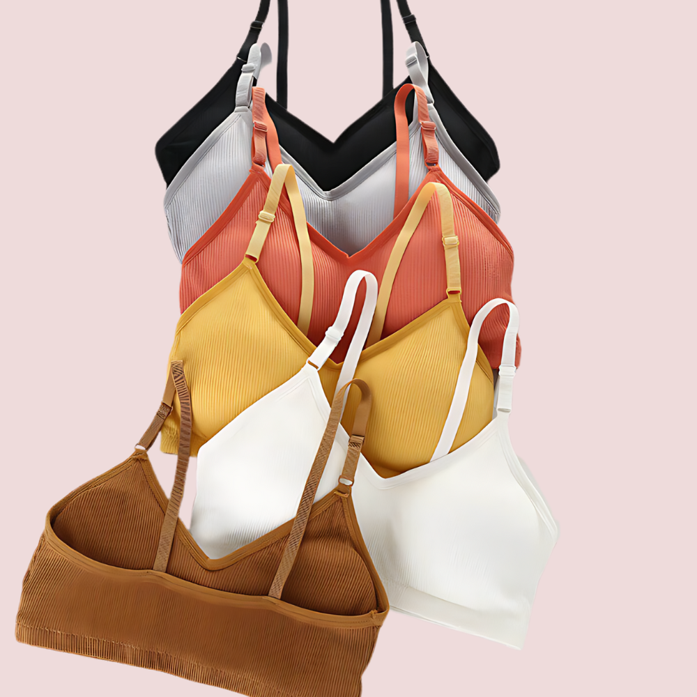 Medium Impact Padded Sports Bra - 2 Pack - Style 0295 - product image 2