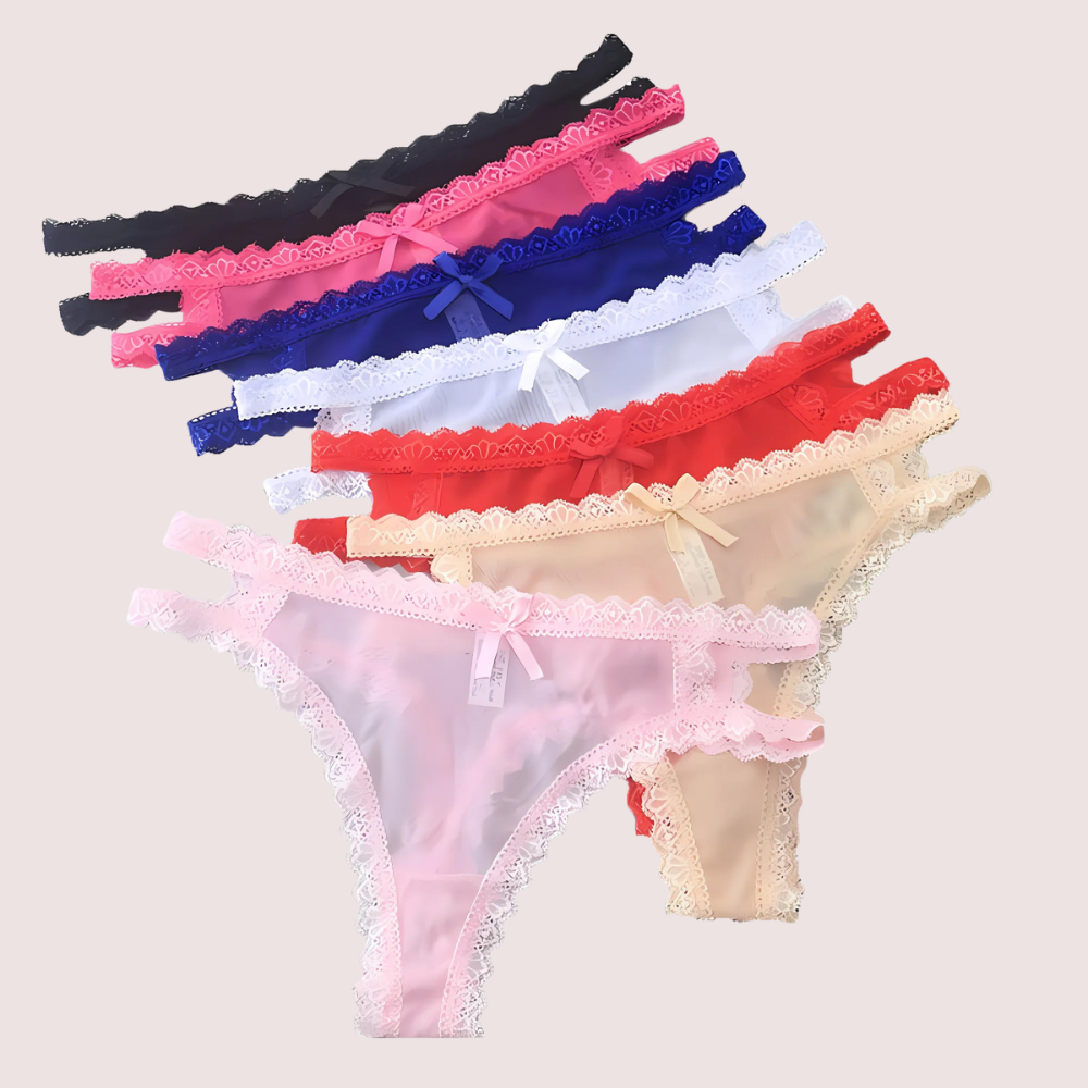 Women's Hollow Lace Thongs Brief Underwear - product image 3