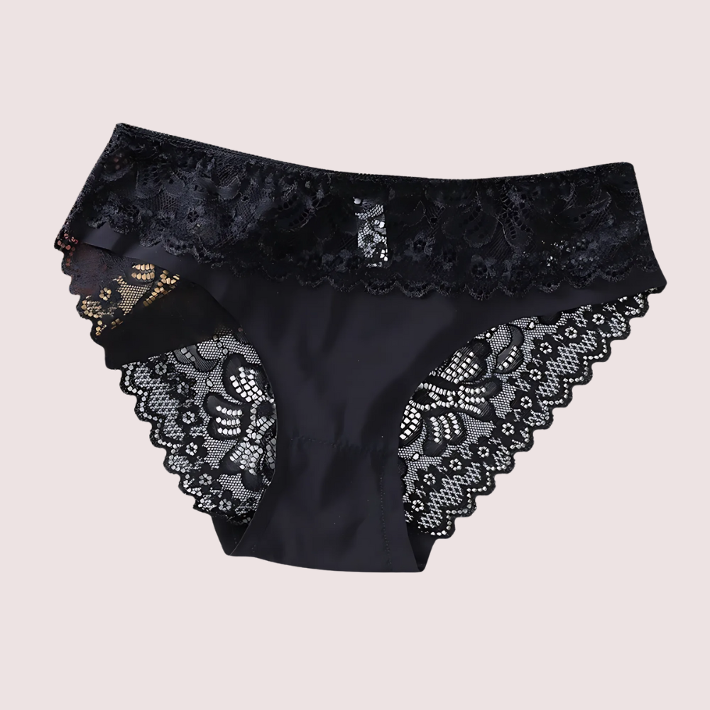 Crimson Elegance Lace Low-Waist Underwear - product image 4