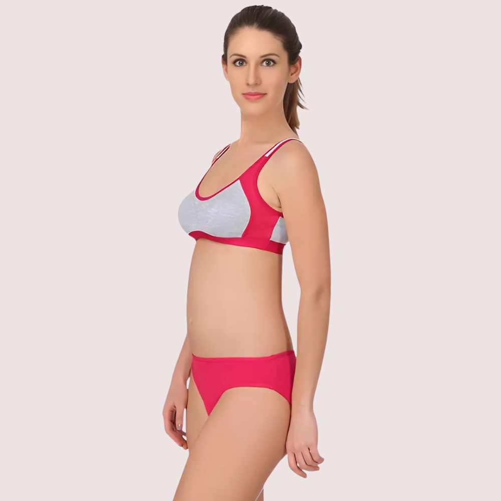 Trendy Sports Bra With Panty For Women - 2 Pack - product image 2