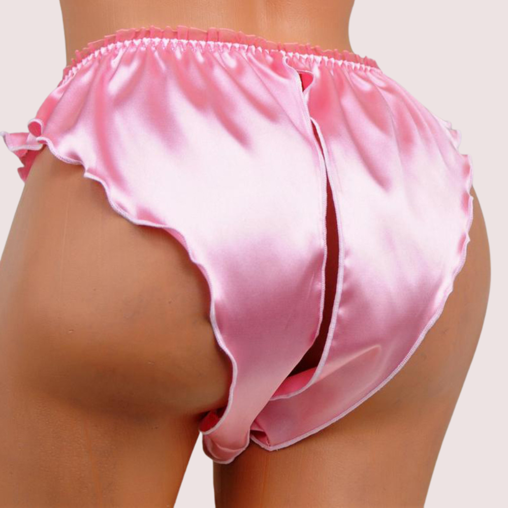 Pure Whisper Open-Crotch French Knickers - product image 2