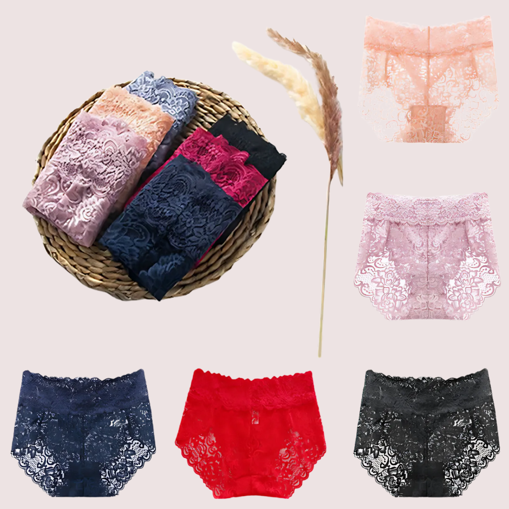 Lace High-Waist Underwear - 5 Pack - product image 3