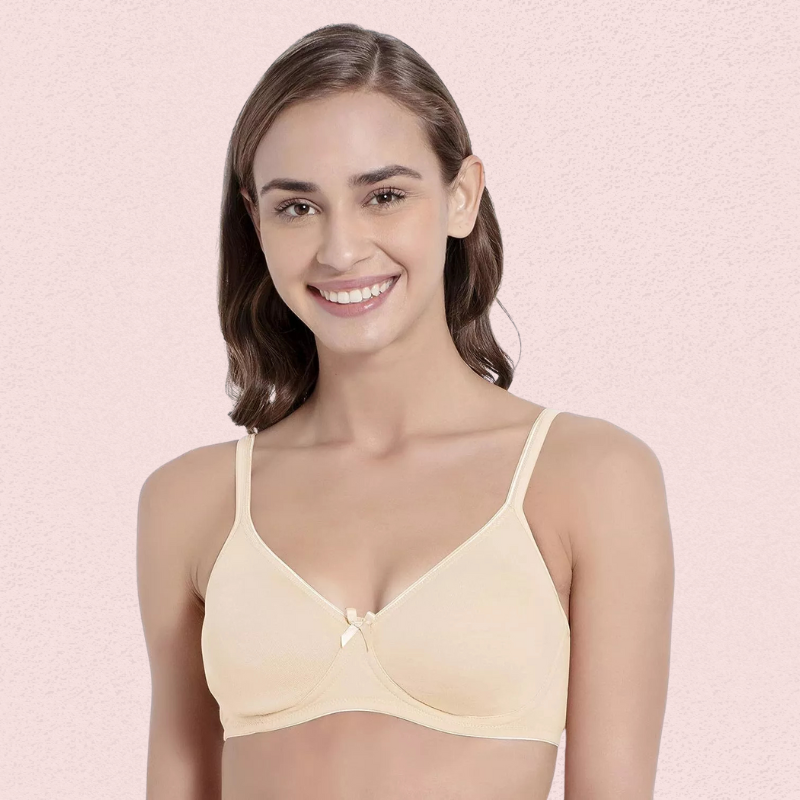 Women's Soft Cotton Non-Wired Bra - 2 Pack - product image 1