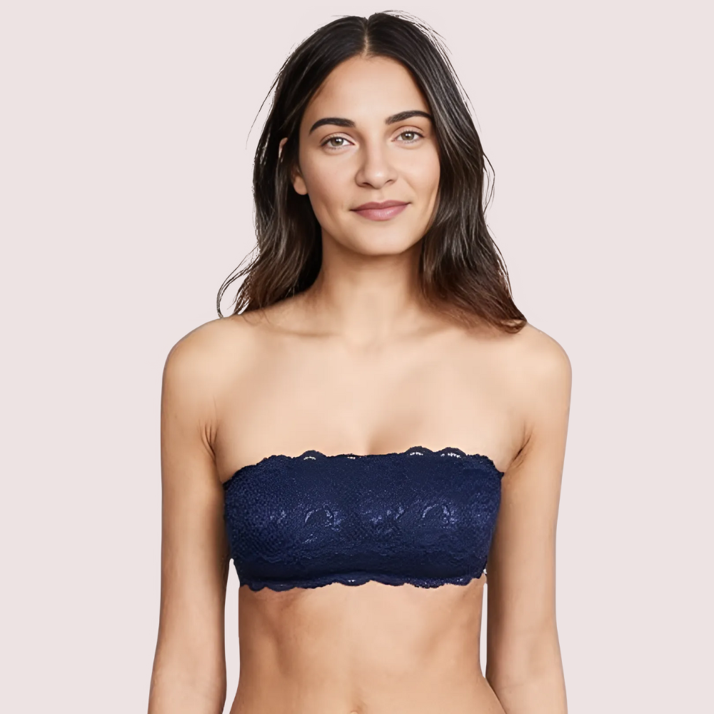 Tube Bandeau Bra Top In Striking Cobalt - product image 1