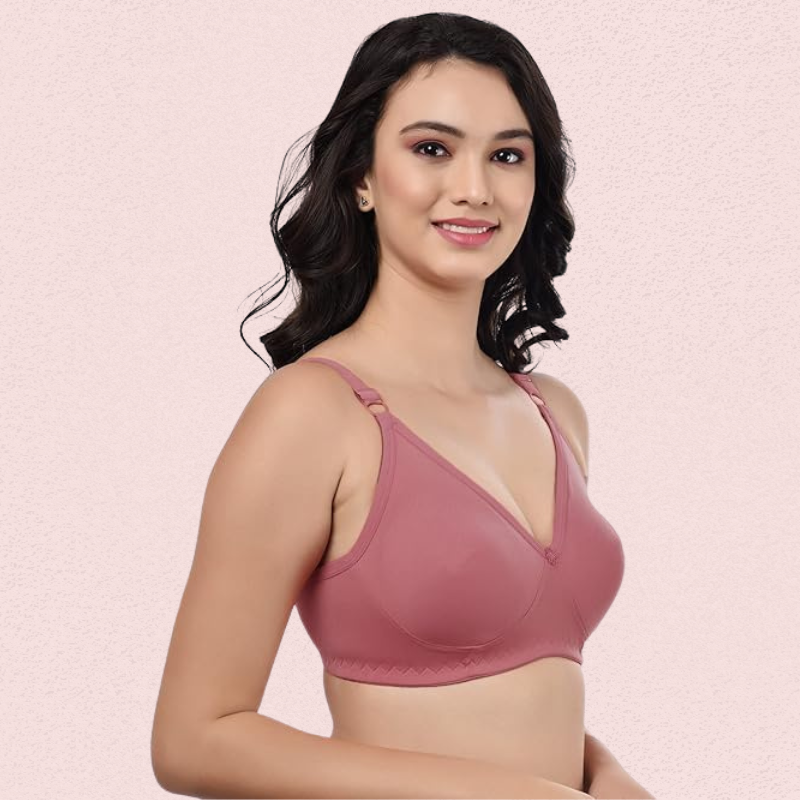 Women's Cotton Non-Padded Wire-Free Bra - 3 Pack - product image 4