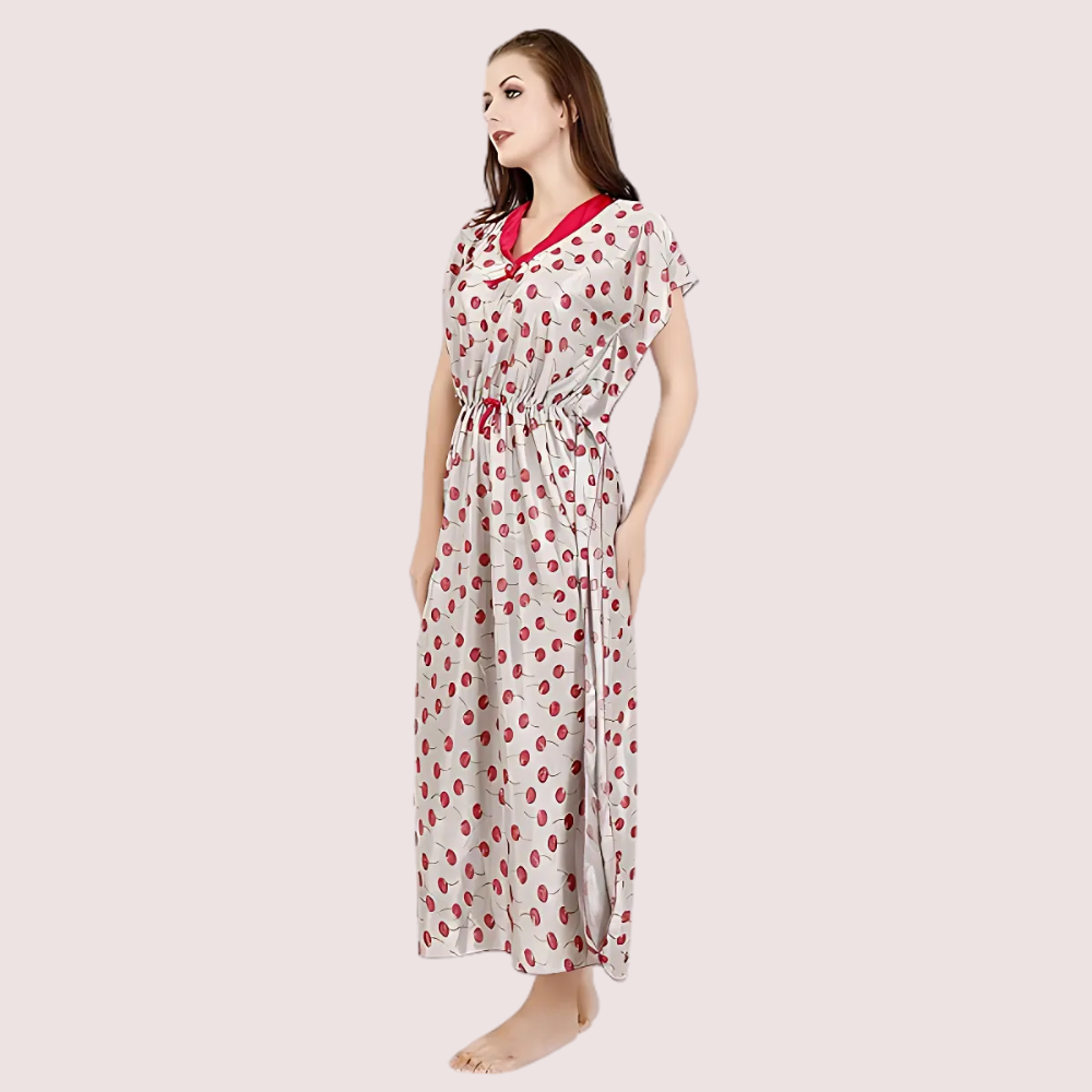 Luxurious Satin Maxi Sleepwear For Women - product image 2