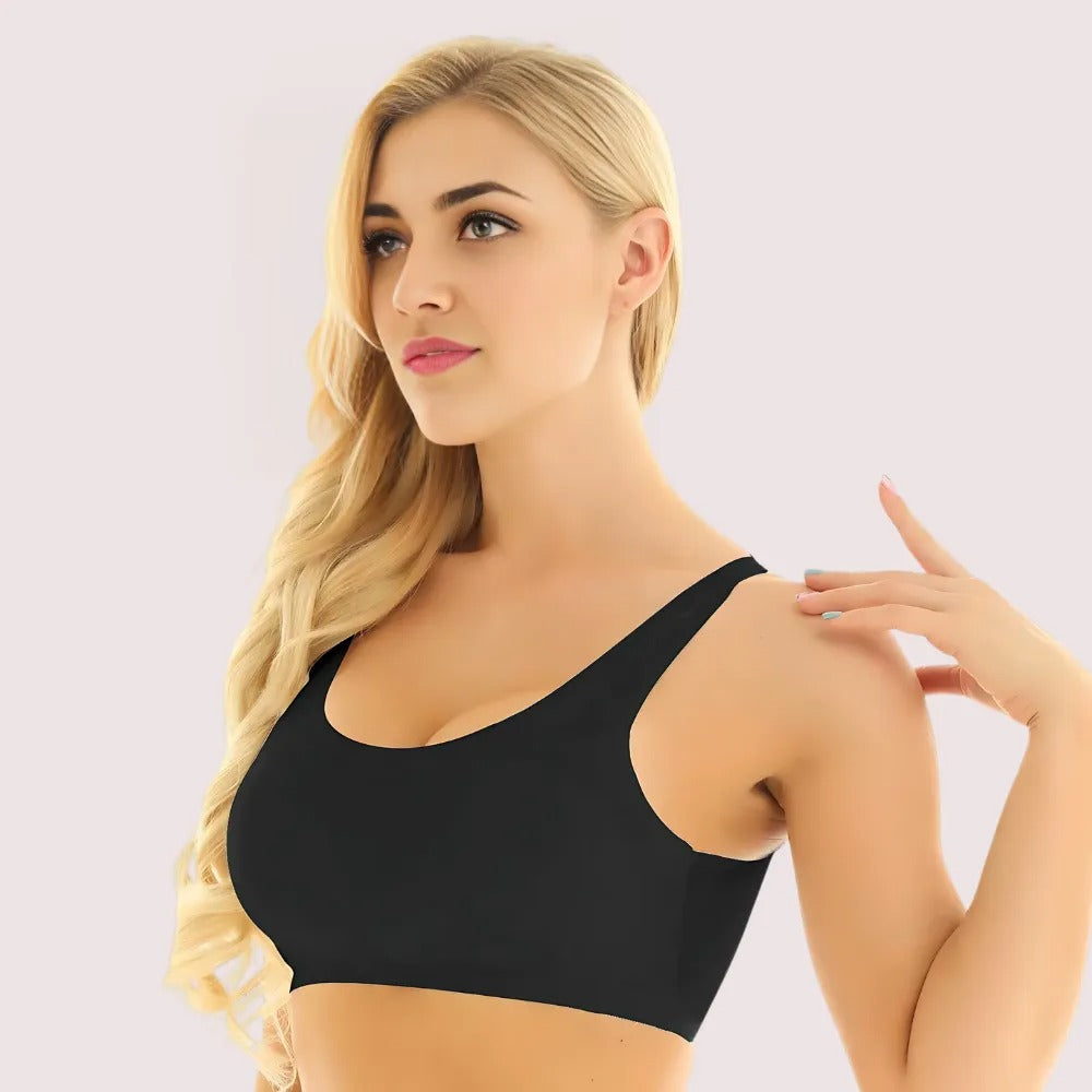 Luxury Padded Seamless Laser Cut Sports Bra - product image 2