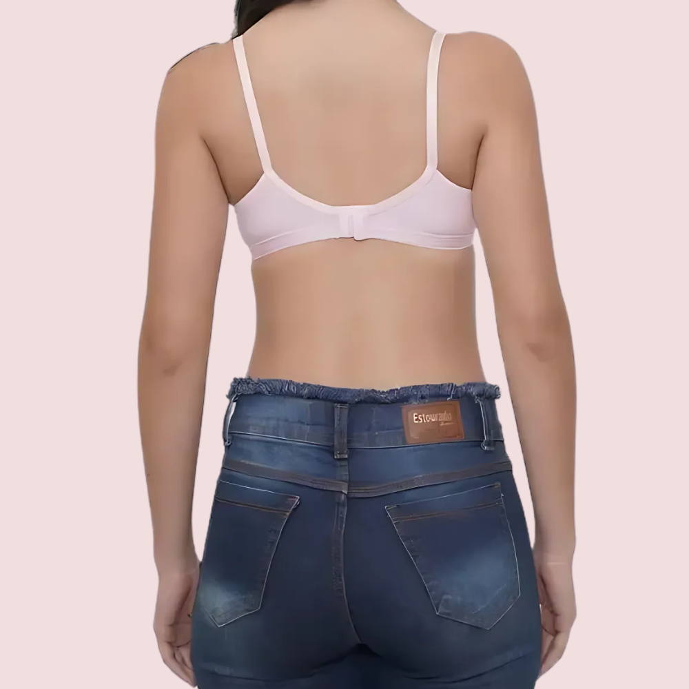 Breezy Comfort Cotton Summer Bra - Assorted Colors - 2 Pack - product image 4