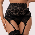 Elegant Lace Garter Belt With Adjustable Straps - product image 1