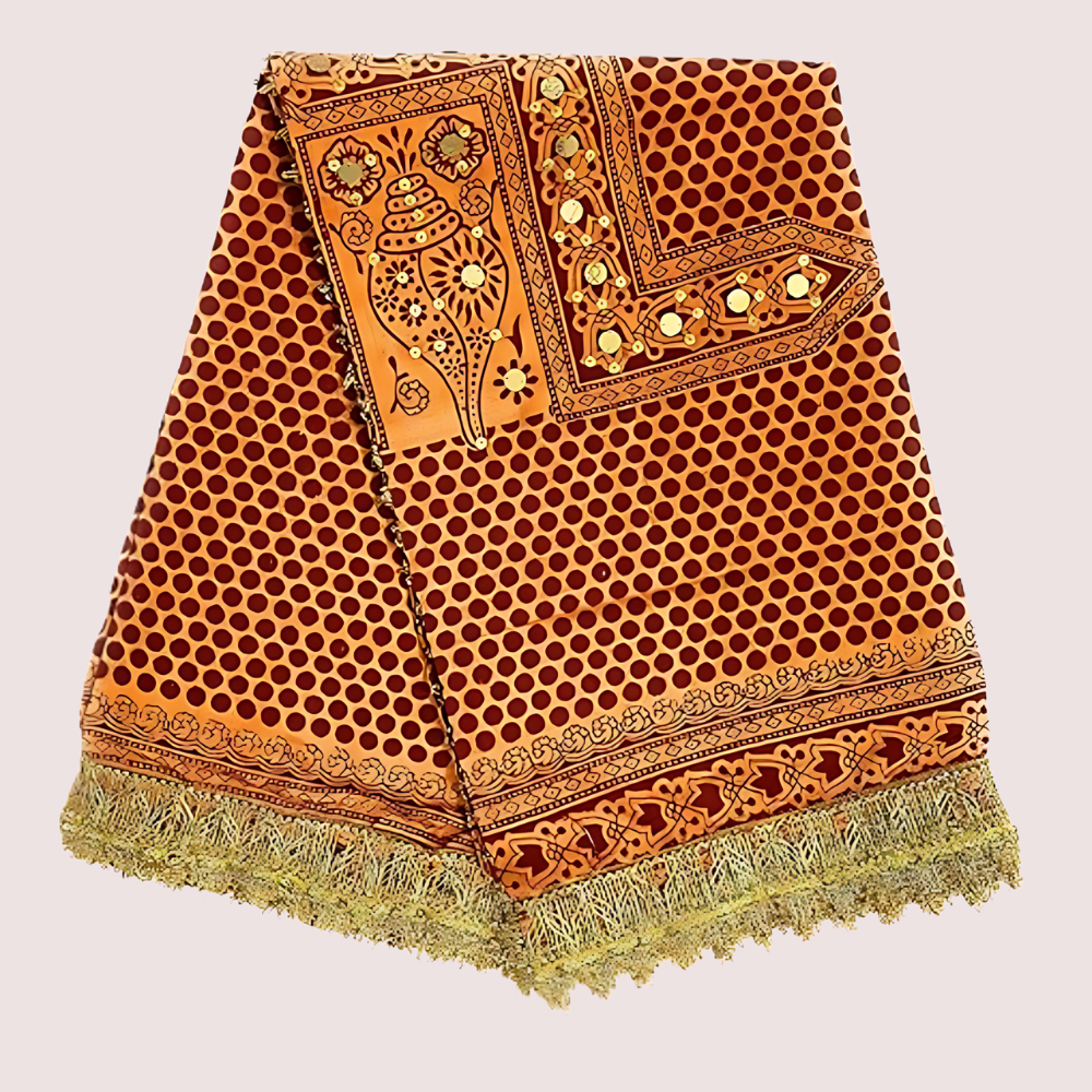 Fashion & Heritage Women's Solid Cotton Pichora - Elegant Dupatta - product image 1