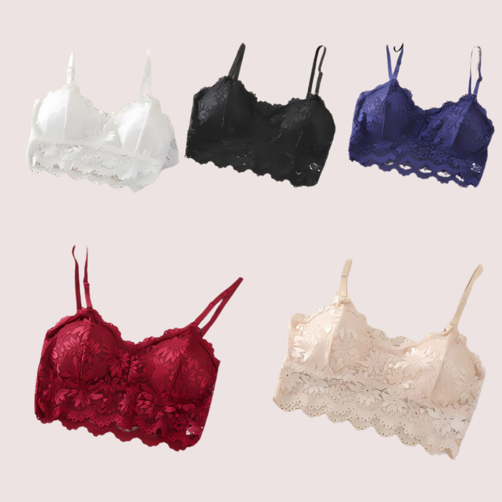 Luxury Lace Padded Bralette - 2 Pack - product image 3