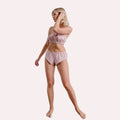 Organic Cotton Ruffled Bandeau & Vintage Knickers Set - product image 1