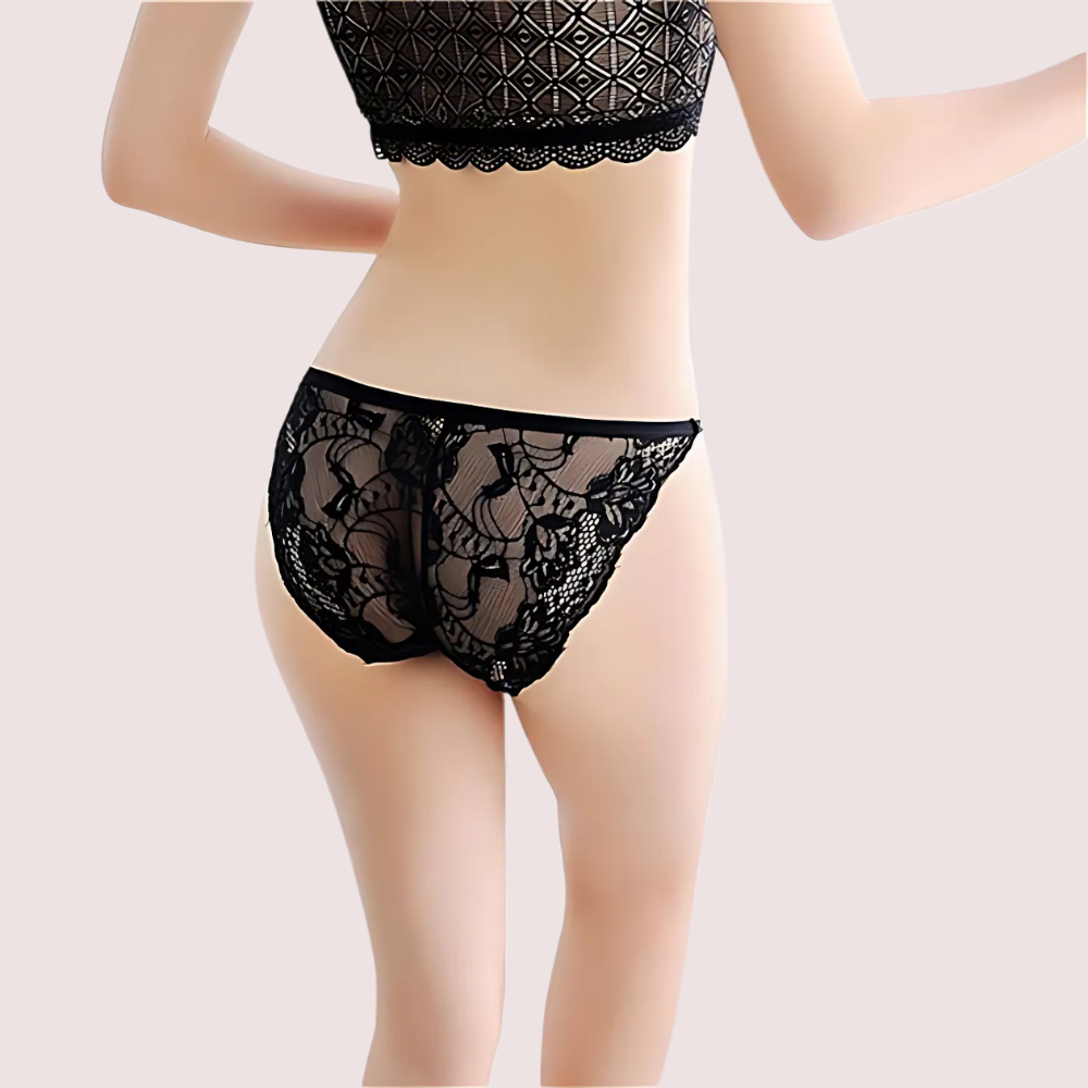 Black Lace Panty - product image 1