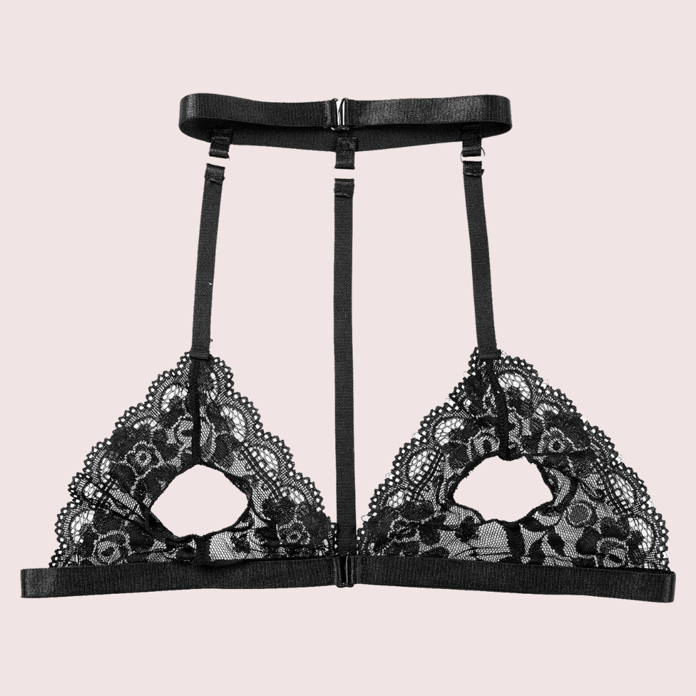 Midnight Temptation Sheer Lace Bralette - product image 6