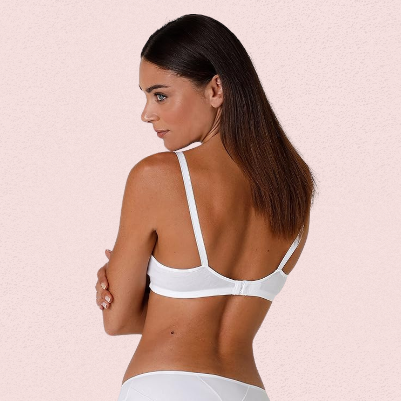 Non-Wired Full Coverage Cotton Bra - 2 Pack - product image 2