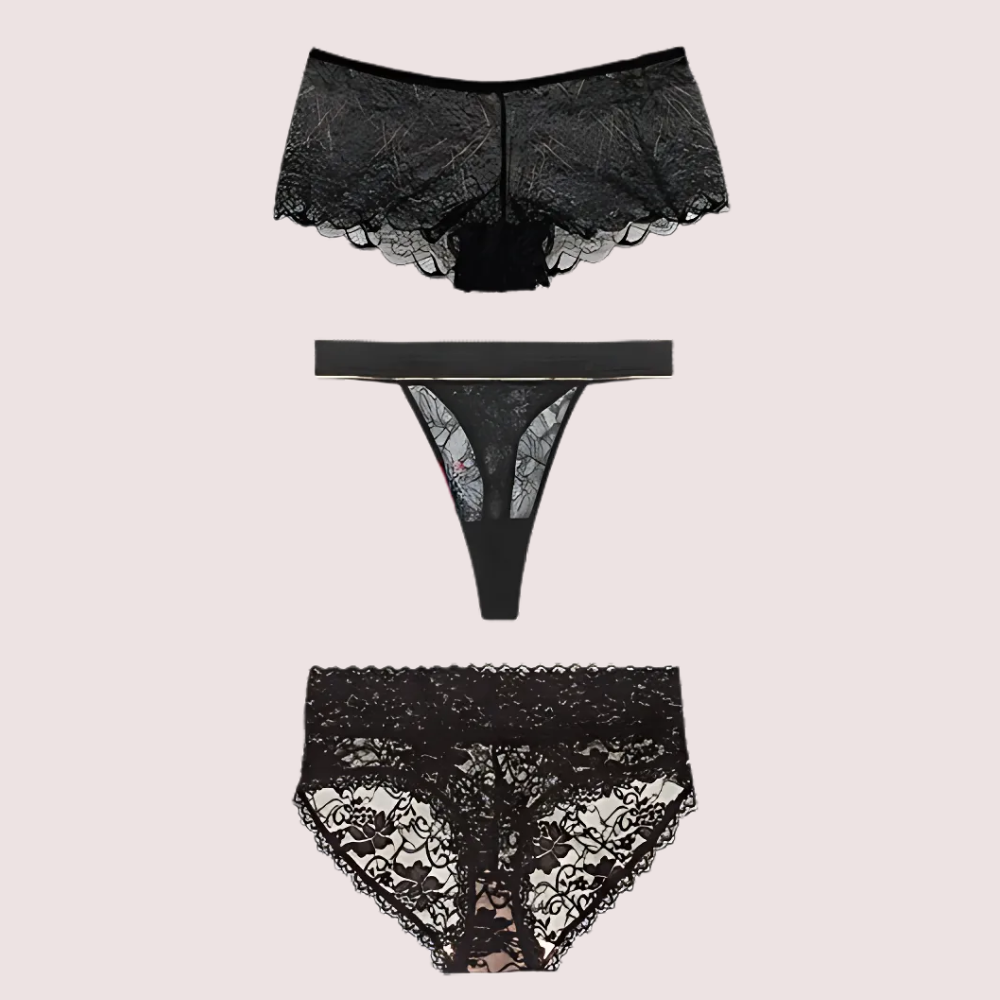 Sensual Luxury Lace Panties - 3 Pack - Style 0571 - product image 7