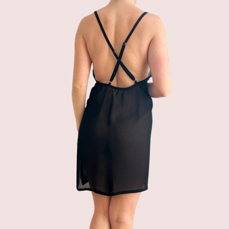 Transparent Babydoll Nightwear For Plus-Size Women's - product image 4