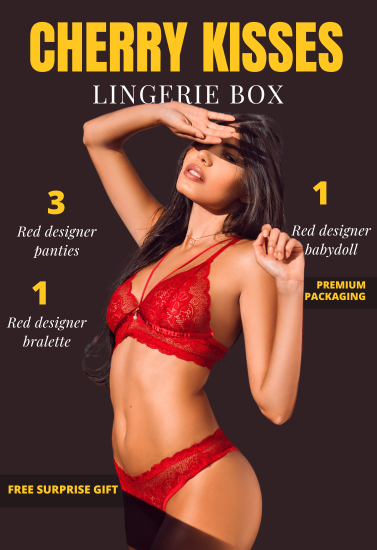 Cherry Kisses Red Lingerie Box - product image 1