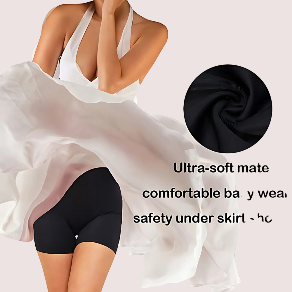 Comfort Black Seamless Shorts - product image 3