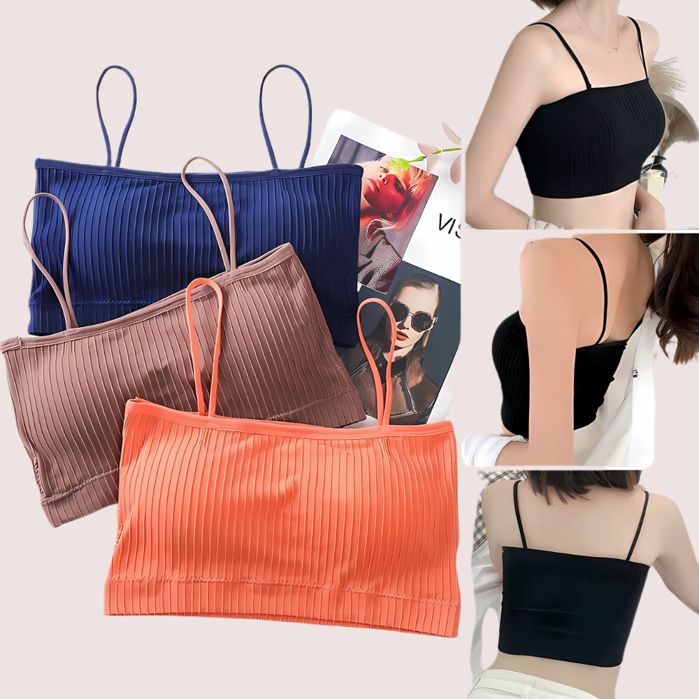 Cute & Comfy Lightly Padded Cami Bra - 2 Pack - product image 3