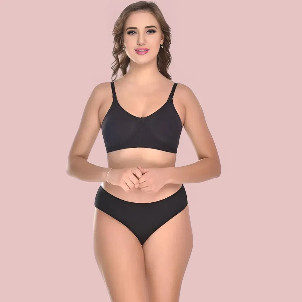 Soft Ease Cotton Comfort - Bra & Panty Set - 2 Pack - product image 1