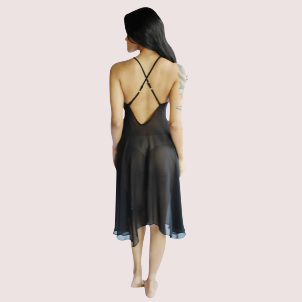 Blushing Bride Sheer Nightgown - Plus-Size - product image 2