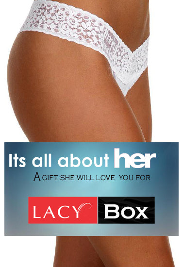 V Cut Lace Thong Panties Subscription Box - product image 2