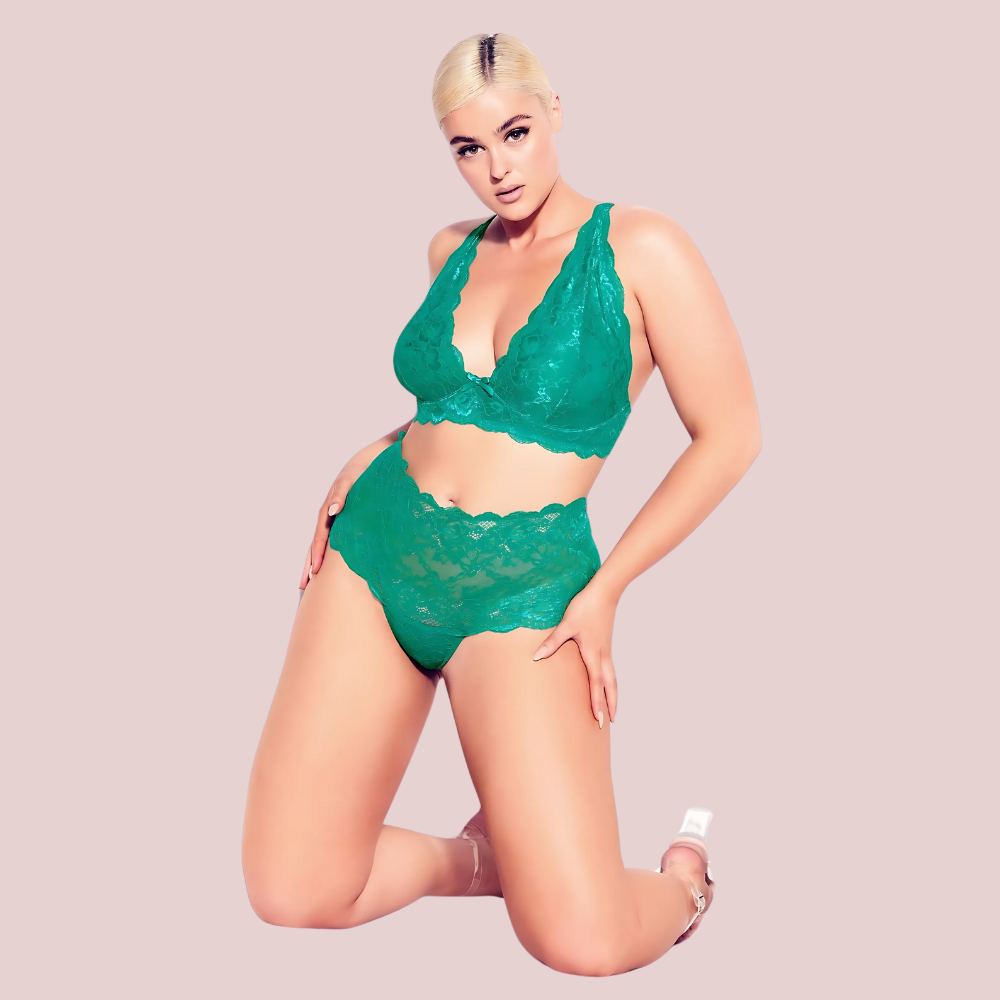 Regal Charm Plus-Size Bralette Set - 2 Pack - product image 1