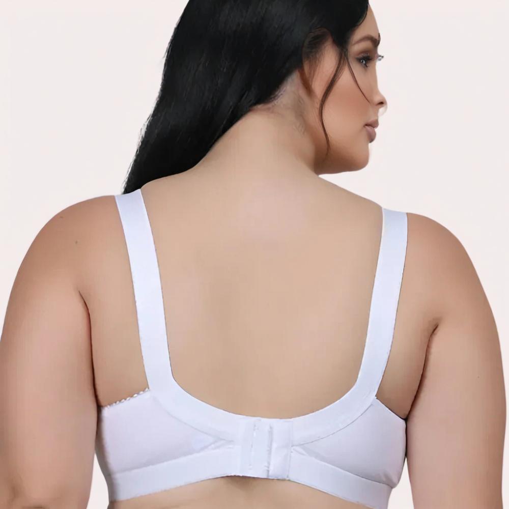 Plus-Size Sweat-Absorbent Bra - Soft, Breathable & Summer-Ready - product image 3