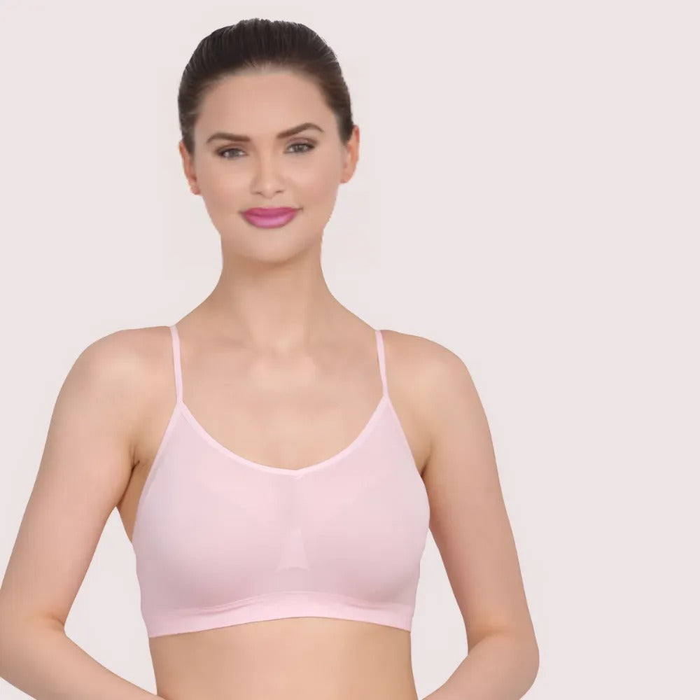 Blush Comfort Light Pink Bra - Non-Padded ( Pk-2) - product image 1