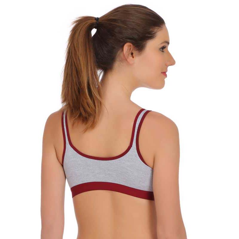 Medium Impact Non Padded Sports Bra - 3 Pack - product image 3