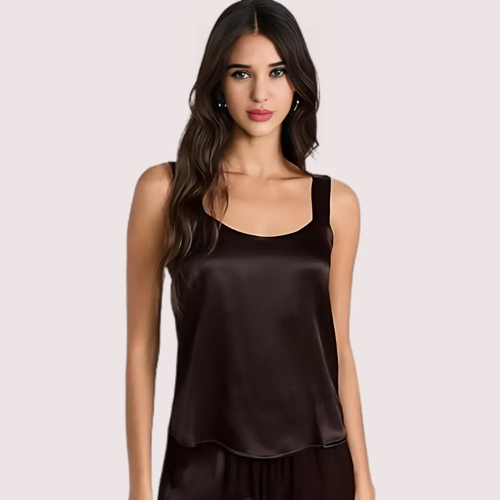 Soft Silk Camisole Perfect For Layering Comfort - product image 1